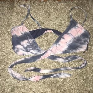 Billabong wrap bikini top